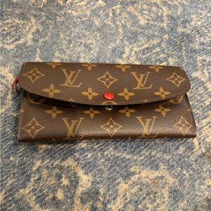 Louis Vuitton Long Leather Monogram Wallet